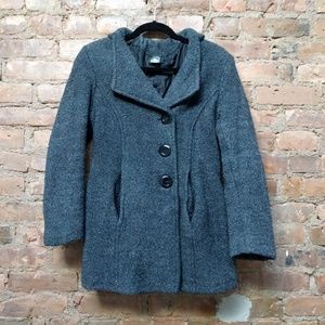 Gray Wool Winter Coat